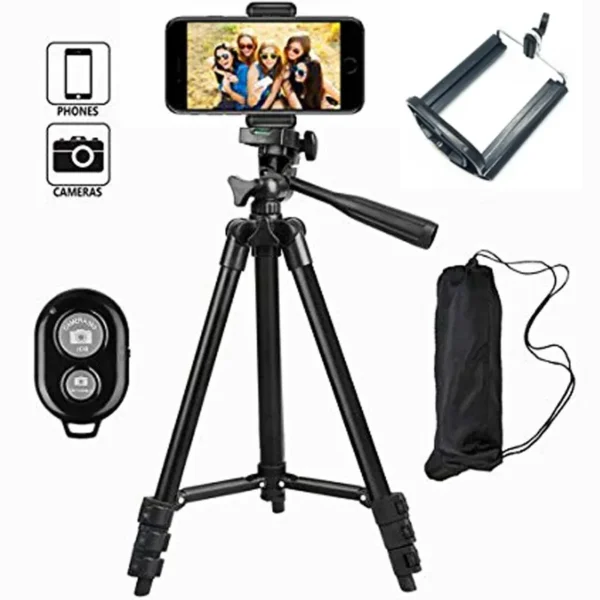 Universal tripod 3110 3120 Multi Function Portable Tripod for Smartphone Lightweight Tripod Camera Adjustable Phone Video Stand - Image 2