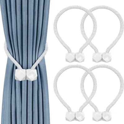 Magnetic Window Curtain Tiebacks Holdback [PACK OF 2]