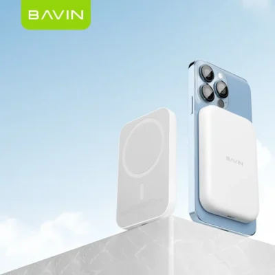 BAVIN PC029 5000mAh Fast Charging Magnet Charger Mini 15W Wireless Magnetic Power Bank For Smart Phone