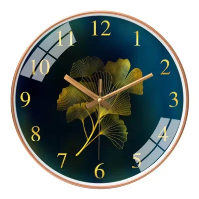 Modern  Round Living Room Silent  Round Wall Clock