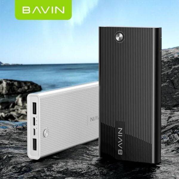 BAVIN PC050  Slim Portable 10000mah 2 Usb power bank