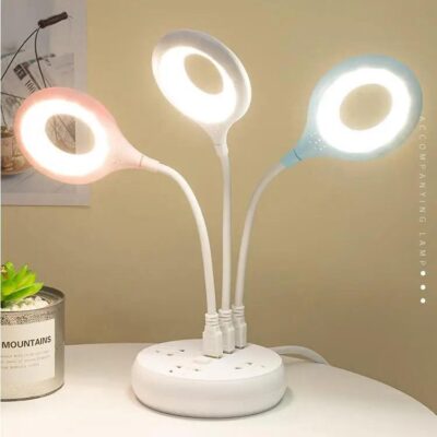 LED Freely Foldable ,  Portable ,USB  LED Study Reading Night Lamp Voice Control