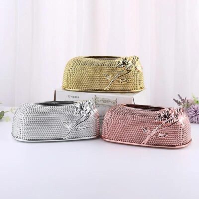 Modern Luxury European Style Tissue Box