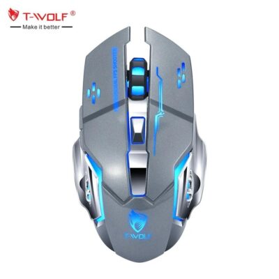 New Ultra-Thin Mini Q13 Dual Mode Wireless Mechanical Mouse Silent Mouse Rechargeable Portable Office Games Mouse