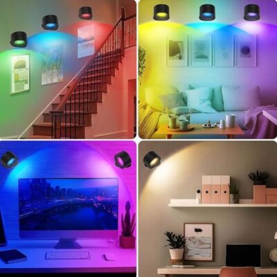 Magnetic Wall Light Cool white  Dimmable, Rechargeable