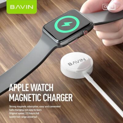 BAVIN CB234 Universal Portable Small Magnetic Wireless Fast Charger for Apple Android Smart Watch