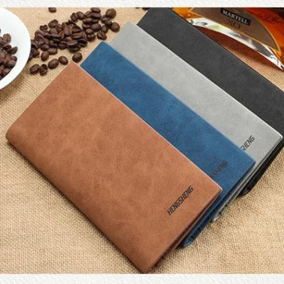 PU Leather Men’s Long Wallet