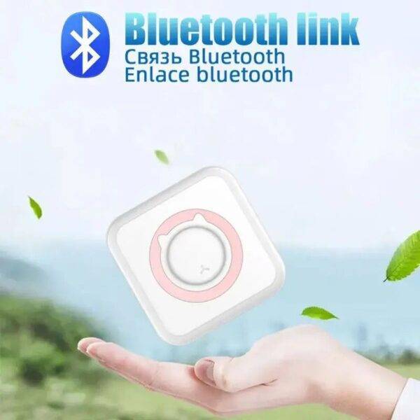 Mini Portable Wireless Bluetooth Print Pods Pocket Thermal Handheld Printer - Image 3