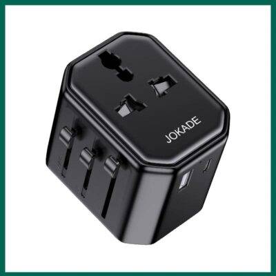 Universal World Plug Travel Adapter Converter With Dual USB Charger AU/US/UK/EU