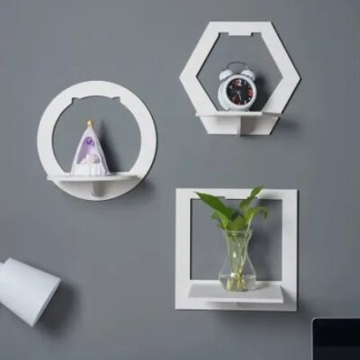 Creative Wall Shelf Home Punch-Free Wall-Mounted