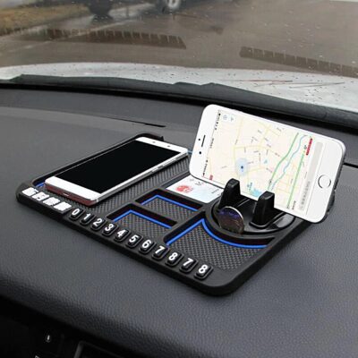 Car Dashboard Storage Pad Multifunctional Phone Holder Mat Sticky for Navigation