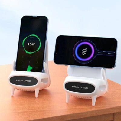 Portable Wireless Charging Stand Desktop Phone And Tablet Support Chair Wireless Charging