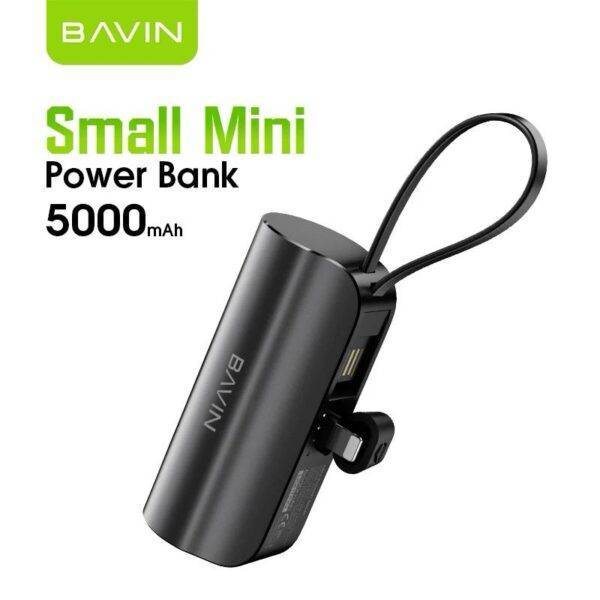 BAVIN 5000 MAH Portable Powerbank Fast Mini Mobile Charger