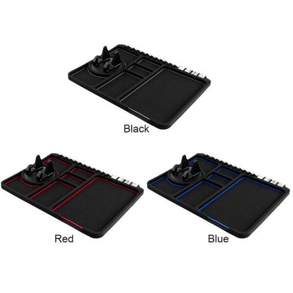 Car Dashboard Storage Pad Multifunctional Phone Holder Mat Sticky for Navigation - Image 2