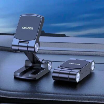 Foldable Magnetic Suction Car Phone Holder